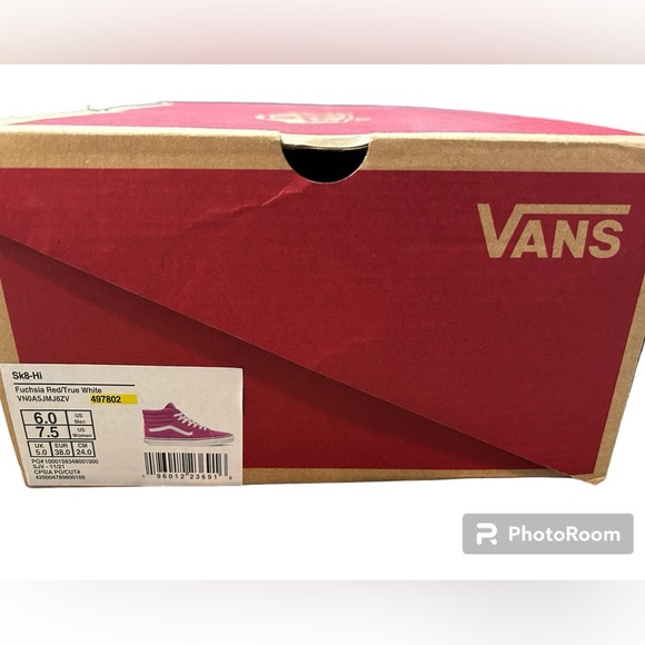 VANS Sk-8 Hi Tapered Shoe - 7.5 - Picture 7 of 7